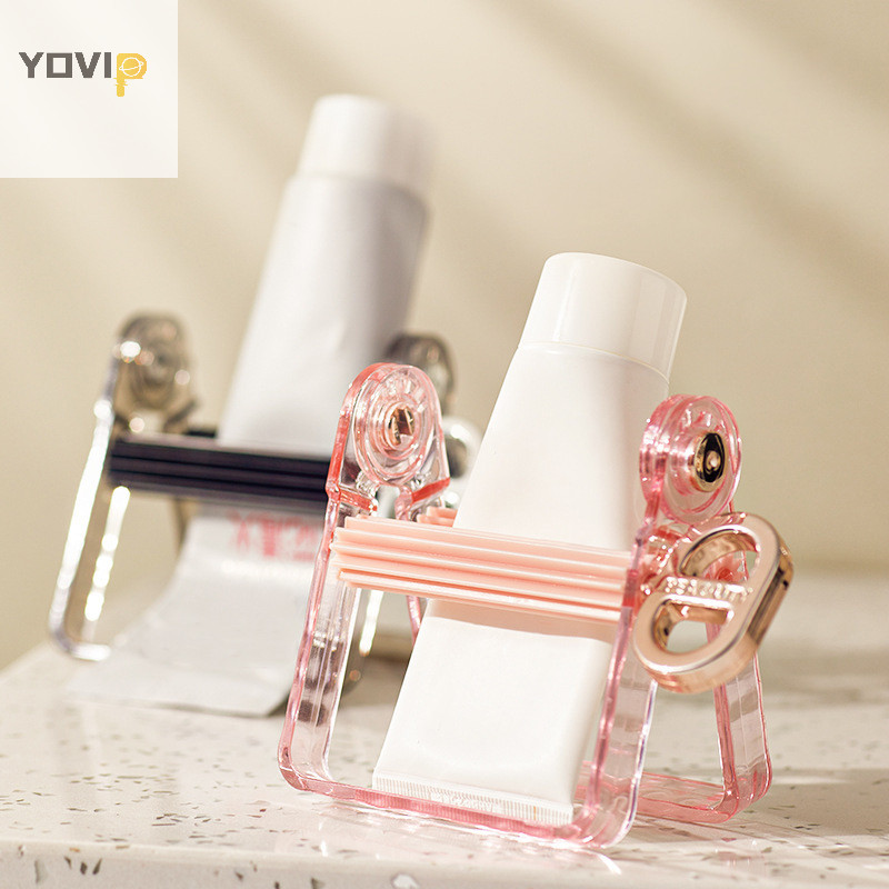 Yovip Kim Loại Kem Đánh Răng Ống Bóp Cán Kem Đánh Răng Bóp al Sơn Ống Wringer Cho Nghệ Sĩ Salon Tóc Họa Sĩ VN