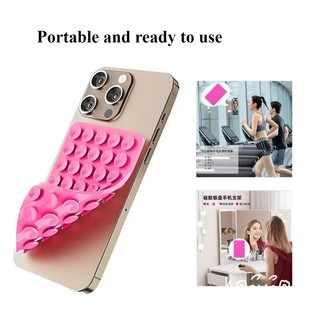 Cốc hút Octobuddy silicon cố định đa chức năng dán hai mặt cho điện thoại và máy tính bảng, chống trượt