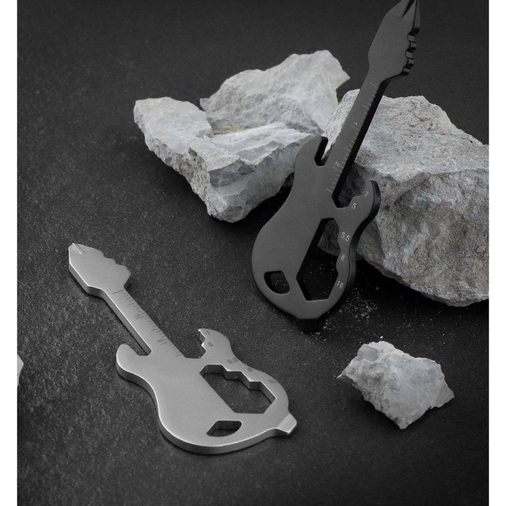 Dụng cụ đa chức năng móc khoá mini EDC_dã ngoại_ cắm trại