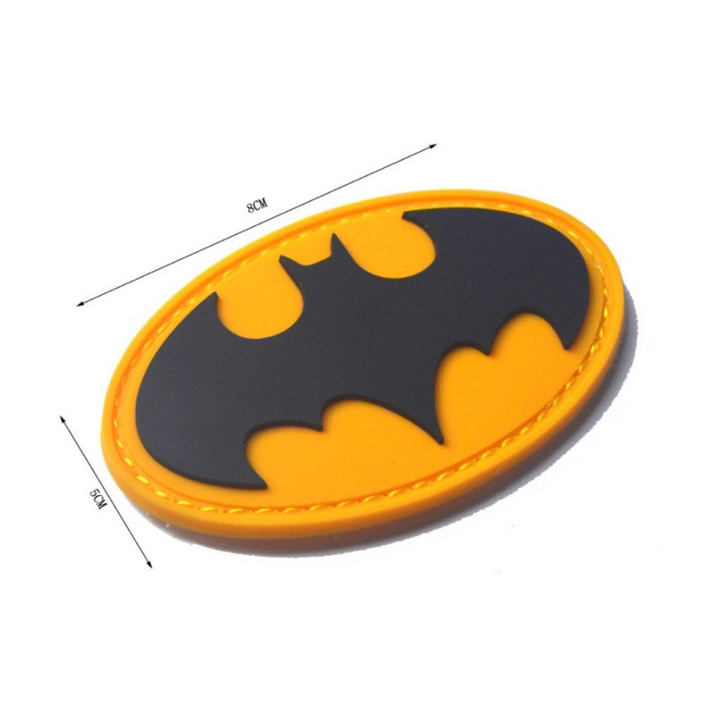 Pacth dán -miếng dán velcro PVC Người dơi Batmam - Chiến thuật