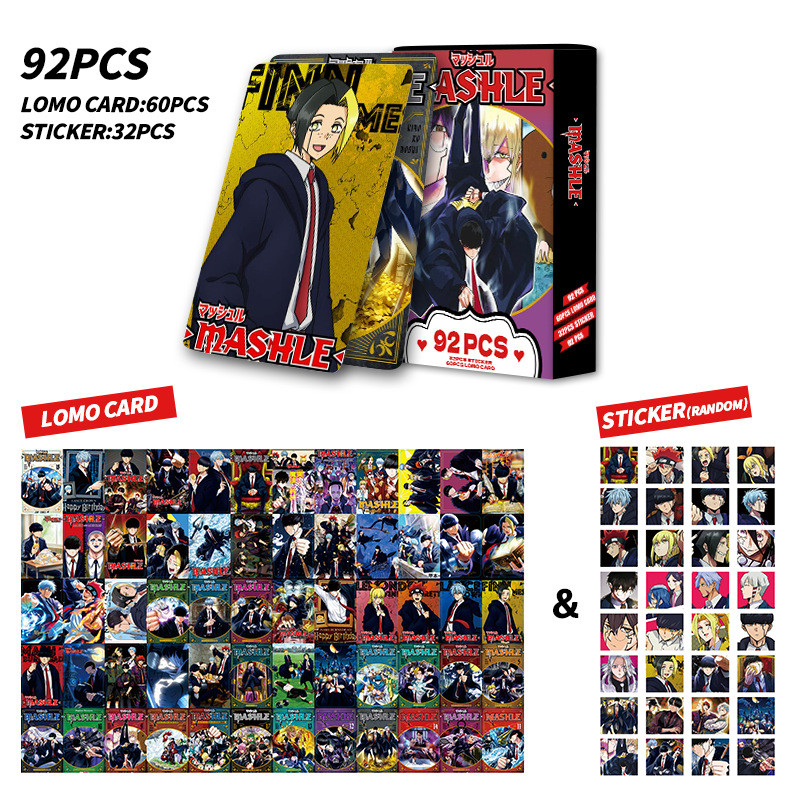 92 Cái / hộp Manga Manhwa Komi Không Thể Giao Tiếp SPY GIA ĐÌNH Lomo Cards BOCCHI THE ROCK! Nhật ký Apothecary Photocard Dán Mashle Magic và Cơ bắp Bưu thiếp hoạt hình