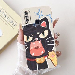 Dành Cho Samsung Galaxy A20s Ốp Lưng SM-A207F SM-A207M Vỏ Chống Sốc Nghệ Thuật Thời Trang Sơn Vỏ Silicon Mềm Cho Samsung A20s Ốp Lưng