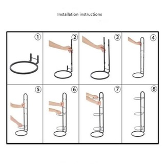 Đế trưng bày bóng đá HEARTHLY, Giá đỡ lưu trữ bóng tiết kiệm không gian bền bỉ, Giá đỡ bóng rổ gang chịu lực đa chức năng