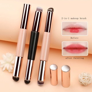 Jay 2 trong 1 Silicone Lip Brush Bàn chải trang điểm hai đầu Son môi Applicator