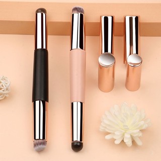Jay 2 trong 1 Silicone Lip Brush Bàn chải trang điểm hai đầu Son môi Applicator