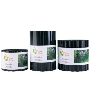Viền cỏ cỏ METALWRK, Hàng rào sân vườn bằng nhựa cảnh quan biên giới, 10cm / 15cm / 20cm * 9M Giường cỏ và hoa di động Đồ dùng làm vườn