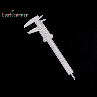 [Lostcorner] Thước nhựa 6 Inch 150mm Thước đo trượt Vernier Caliper Dụng cụ đo trang sức [Mới]