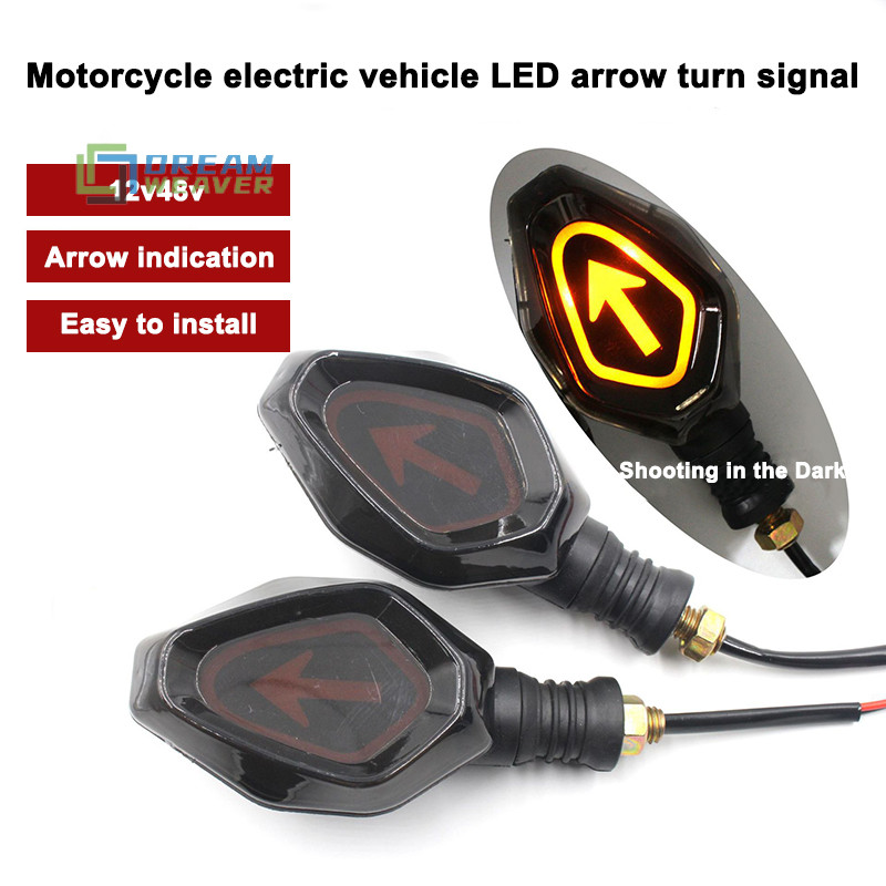 [Dream] Đèn báo rẽ trước & sau xe máy Đèn lái LED siêu sáng 12V cho xe máy mới