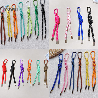 Yowei Nylon Handmade Dây Móc Khóa Y2K Túi Thời Trang Mặt Dây Chuyền Trang Sức DIY Nhiều Màu Sắc Mặt Dây Chuyền Quà Tặng VN