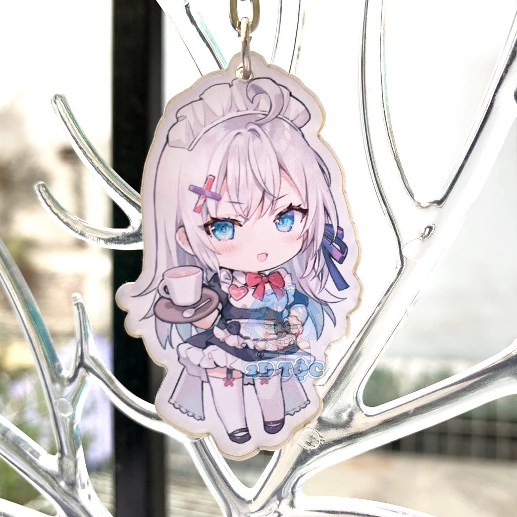 Móc Khóa Mica Trong suốt In 2 Mặt Sắc Nét Anime Manga Arya Bàn Bên – Phụ Kiện Anime By 2D Tộc Shop