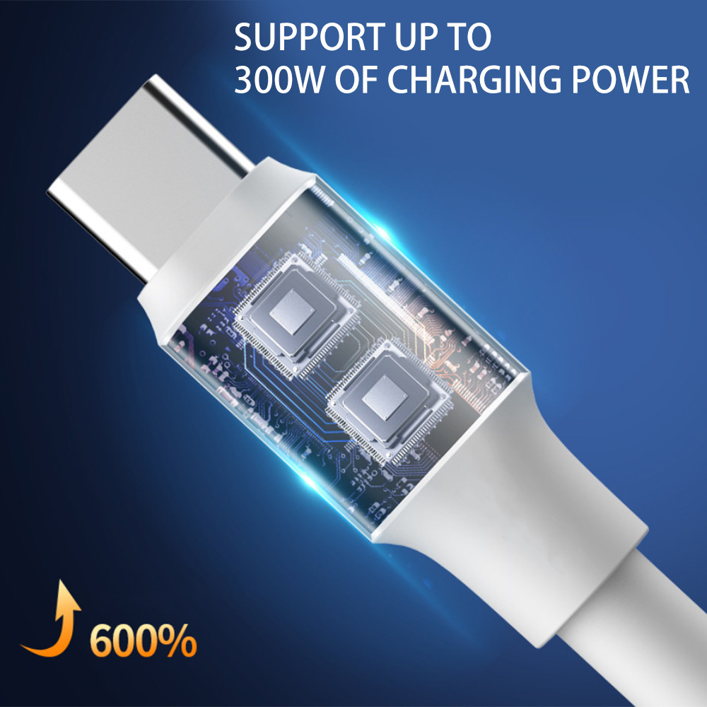 Cáp sạc siêu nhanh 300W - Dòng dữ liệu USB Type-C - Dày, An toàn, Bền bỉ - Đa năng cho điện thoại Android - Dây USB-A sang USB-C 0,25 / 1 / 1.5 / 2M