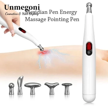 Bút Châm Cứu Điện Tử UNMEGONI, Máy Mát Xa Châm Cứu Thư Giãn, Giảm Đau Di Động Chữa Lành Kinh Tuyến Bút Năng Lượng Massage Toàn Thân