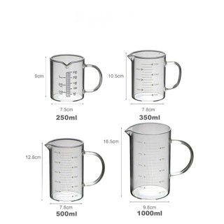 CA THỦY TINH CÓ VẠCH CHIA ĐỊNH LƯỢNG KÈM NẮP GỖ TRE CAO CẤP | CA ĐONG THỦY TINH ĐỊNH LƯỢNG KÈM NẮP GỖ TRE DECOR SUNND