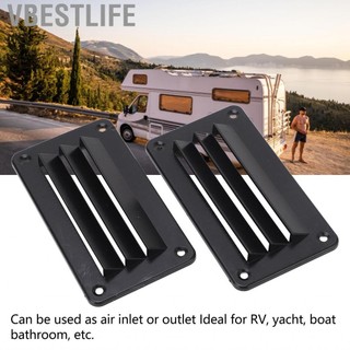 VBESTLIFE 2 Chiếc RV Lỗ Thông Khí Louver Phòng Tắm Chuyên Nghiệp Văn Phòng Thông Gió Ổ Cắm Lưới Tản Nhiệt Cho Thuyền Du Thuyền Nhà