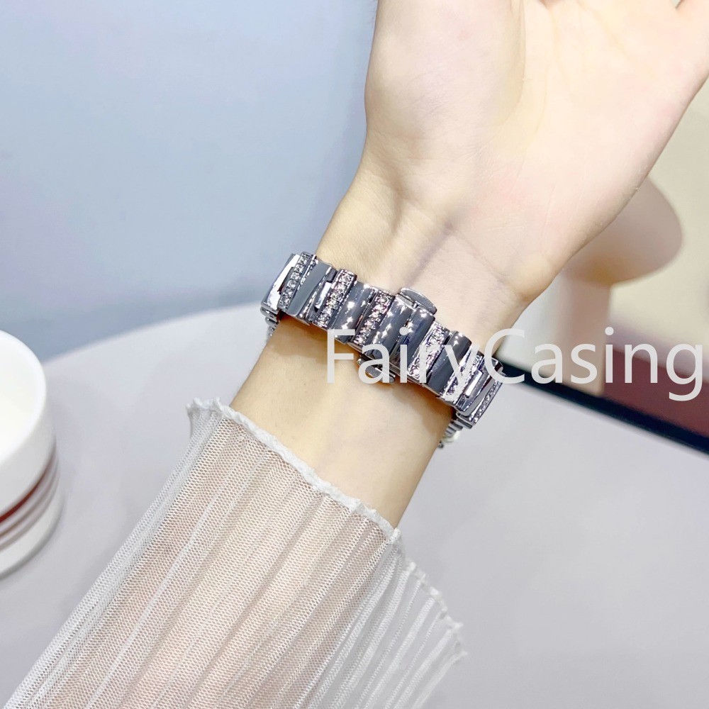 Dây đeo kim loại 20mm 22mm cho Samsung Galaxy Watch 7 6 5 4 40mm 44mm 5 Pro 45mm 6 Classic 43 47mm