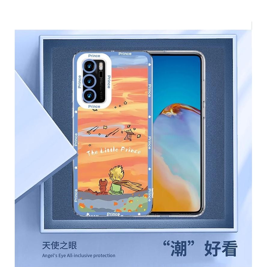 Ốp Điện Thoại Di Động Họa Tiết Hoàng Tử Bé Cho IPhone 16 15 14 13 Mini 12 11 Pro 78 Plus X XS XR 6 6S Ốp Lưng Anime Hoạt Hình Vỏ Silicon Mềm Trong Suốt