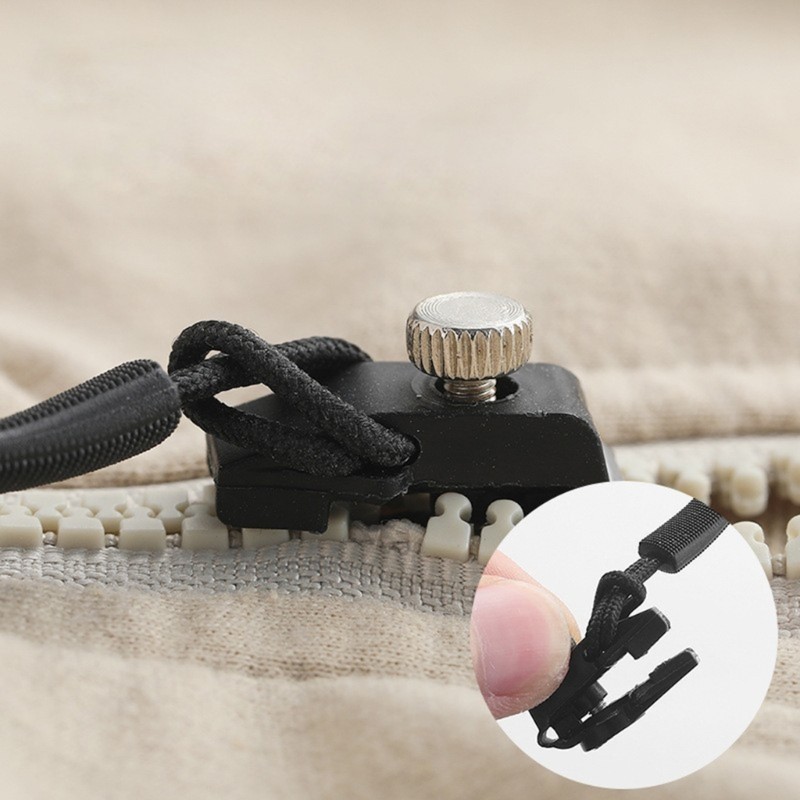 PCF * 6 12 Cái Nhanh Dây Kéo Fixer Có Thể Điều Chỉnh Dây Kéo Công Cụ Sửa Chữa Dễ Dàng Lắp Đặt