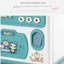 Máy ATM YOLOGO, Dung Tích Lớn Âm Nhạc Hoạt Hình Tiền Ngân Hàng, Đồ Chơi Trẻ Em Vân Tay Mật Khẩu Ngân Hàng Tiền Mặt Dễ Thương Quà Tặng Giáng Sinh