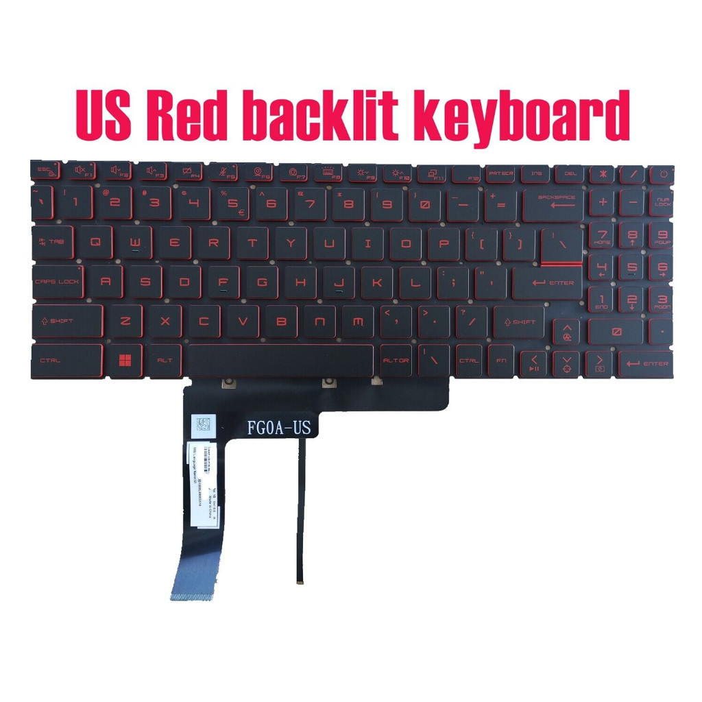 Bàn phím laptop MSI Bravo 15 B5DD / Katana GF76 / Katana GF66 / Sword