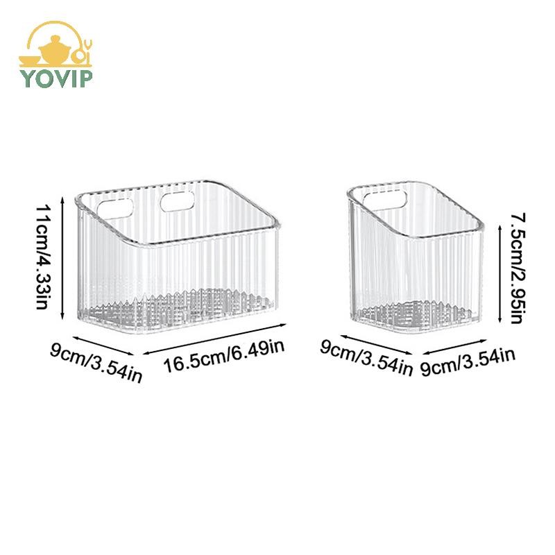 YOVIP 1 Cái Nhà Bếp Tỏi Gừng Và Hành Trong Suốt Giỏ Bảo Quản Treo Tường Nhỏ Treo Tường Hộp Bảo Quản Treo Tường Giá Để Đồ VN