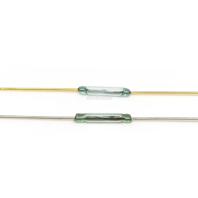 MKA10110 Ống lò xo khô nhập khẩu của Nga thường mở Loại 1.8 / 2 * 10MM Điều khiển từ tính Công tắc cảm ứng từ tính từ tính