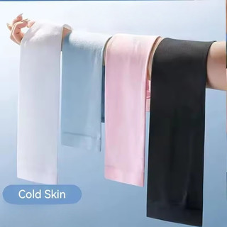 Mùa Hè Băng Tay Chống UV Ice Silk Cho Nam Nữ, Bảo Vệ Khi Đi Xe Đạp