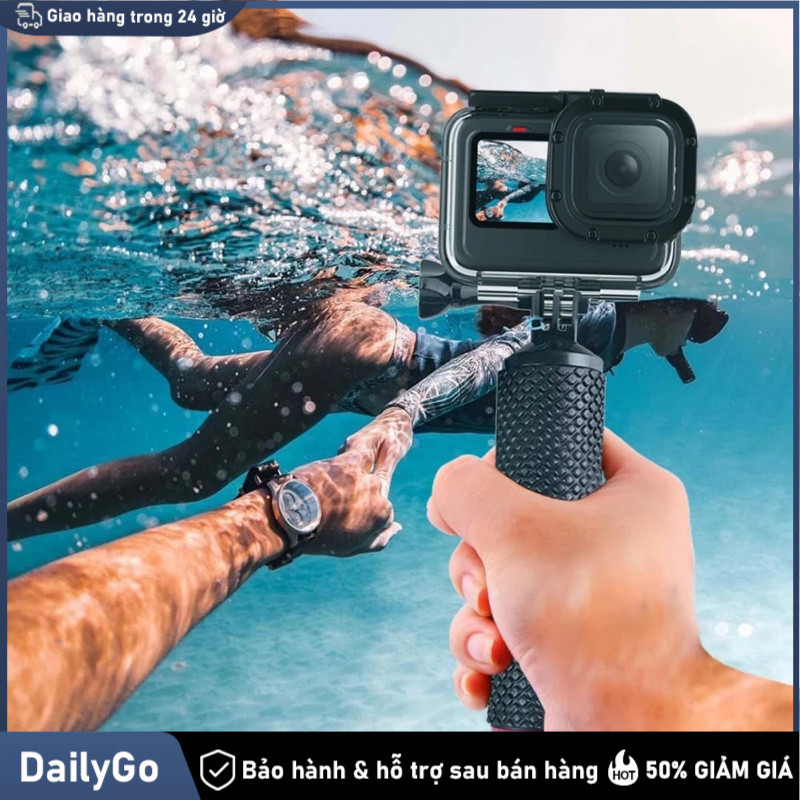 Vỏ PU & Hộp Mini Lưu Trữ Cho Máy Ảnh Thể Thao DJI Action 4, Gopro 9 10 11, Insta 360 Ace Pro Carabiner