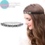 Sund Pha Lê Ngọc Trai Bohemian Phụ Kiện Tóc Kim Cương Giả Đính Hạt Băng Đô Quấn Tóc Co Giãn Phong Cách Hàn Quốc VN