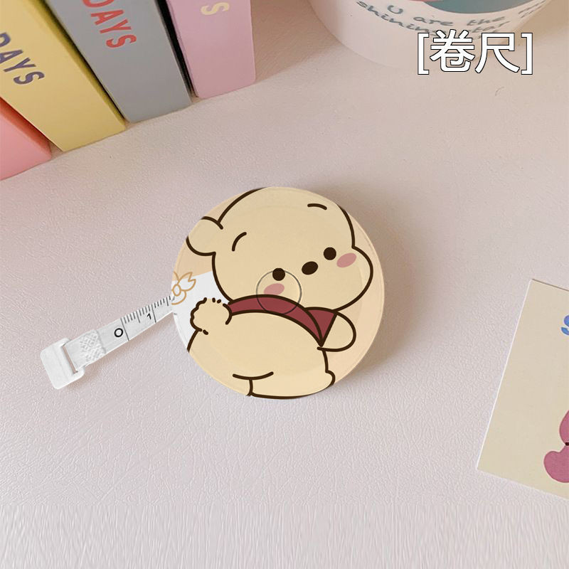 HelloKitty Băng Đo Mini Mét Đo Thước Quần Áo Thước Mềm Eo Thước Đo Chiều Cao Di Động YP0C