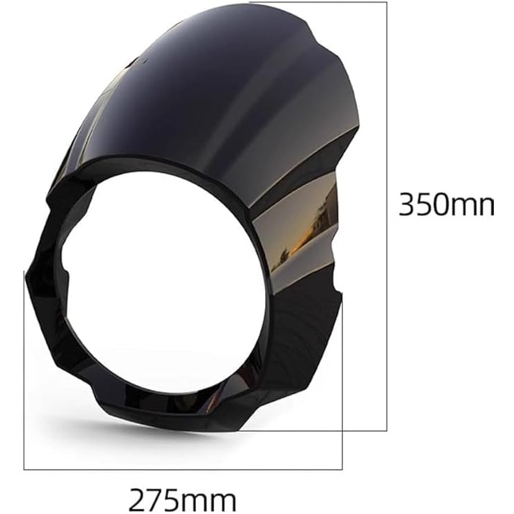 Thích hợp cho Kawasaki eliminator450 400 500 SE Sửa Đổi Đèn Pha Bảo Vệ Bóng Phụ Kiện