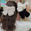 Nơ kẹp tóc dáng lớn barrette phong cách Hàn Quốc, phù hợp cho bé gái và phụ kiện tóc VN