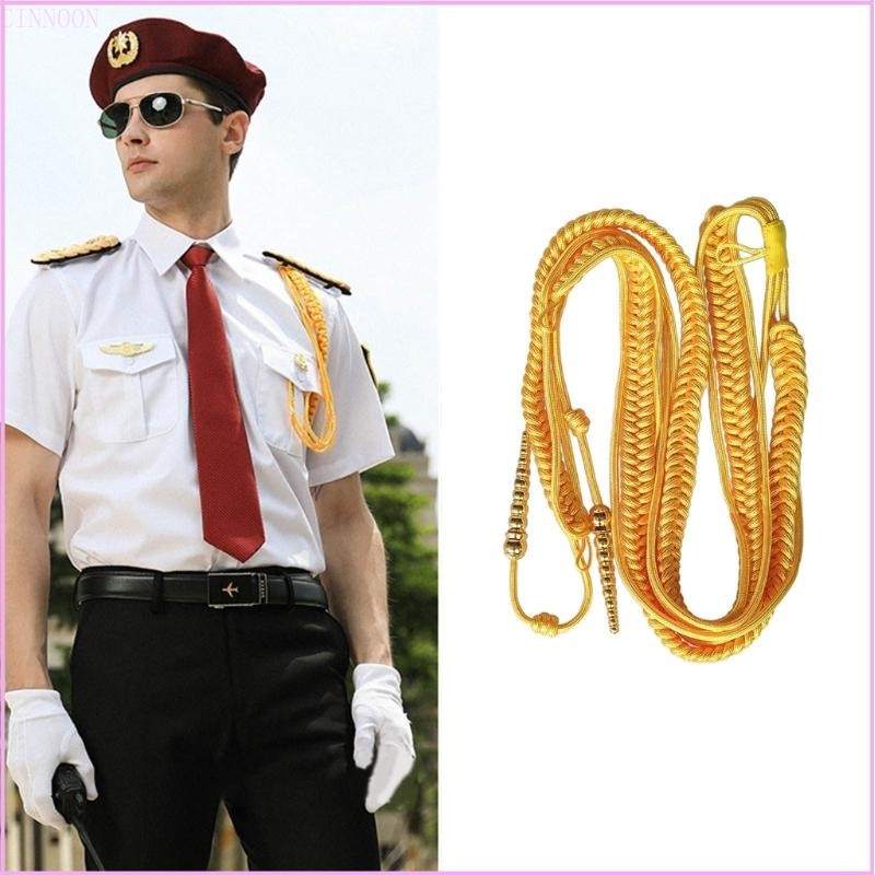 Aiguillette Shoulder CordTraditional Braided Shoulder Badge for Uniform Cosplay