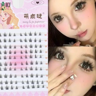 Cụm lông mi riêng lẻ Cụm mi mềm Manga Cụm lông mi phía dưới Thích hợp cho mọi loại mắt