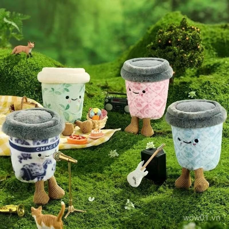 Spike Price [Chính hãng] Overlord Tea Ji Sang Trọng Trà Sữa Cốc Búp Bê Sáng Tạo CHAGEE Búp Bê Móc Khóa Ba Lô Đồ Trang Trí Quà Tặng Cho Bạn Bè Quà Tặng Sinh Nhật Quà Tặng Cho Bạn Bè Quà Tặng