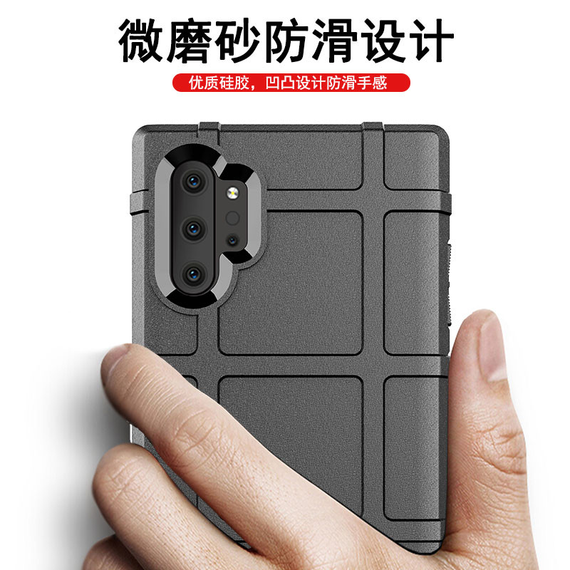 ÁO THUN RUGGED | Ốp Da Mờ Cho Samsung Galaxy Note 20 Ultra Note10 + Plus 5G Sensation Chống Rơi Điện Thoại Di Động Mờ Chống Sốc Mềm Bảo Vệ Vỏ Mờ