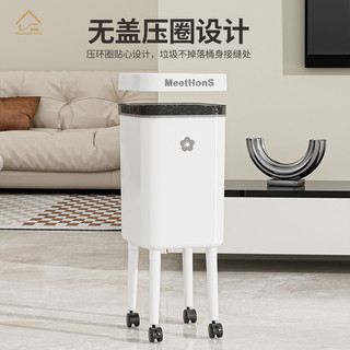 Trung Quốc Nhà Cao Cấp Vòng Áp Lực Thùng Rác Nhà Bếp Vệ Sinh Vệ Sinh Dụng Cụ Tiện Dụng Thiết Kế Nâng Cao Chống Bụi Bẩn Dễ Di Chuyển Giảm Vệ Sinh Chết An
