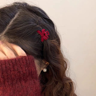 Kẹp tóc nơ vuốt barrette dễ thương chống trượt, phù hợp mọi độ dày và kiểu tóc