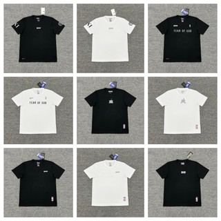 Bộ đồ tập bóng rổ EYBL Fear of God - Áo thun thể thao khô nhanh, thoáng khí
