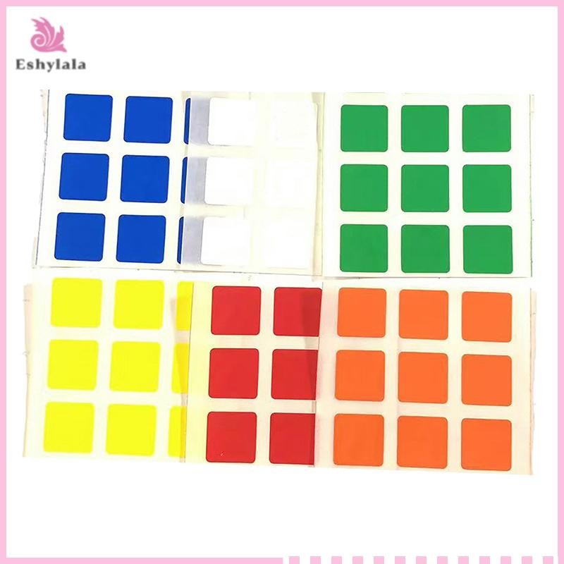 3x3 Speed Cube Sticker Cubo Magico Dành Cho Trẻ Em Người Lớn Quà Tặng Trẻ Em Nhãn Dán 3x3x3 [MỚI]