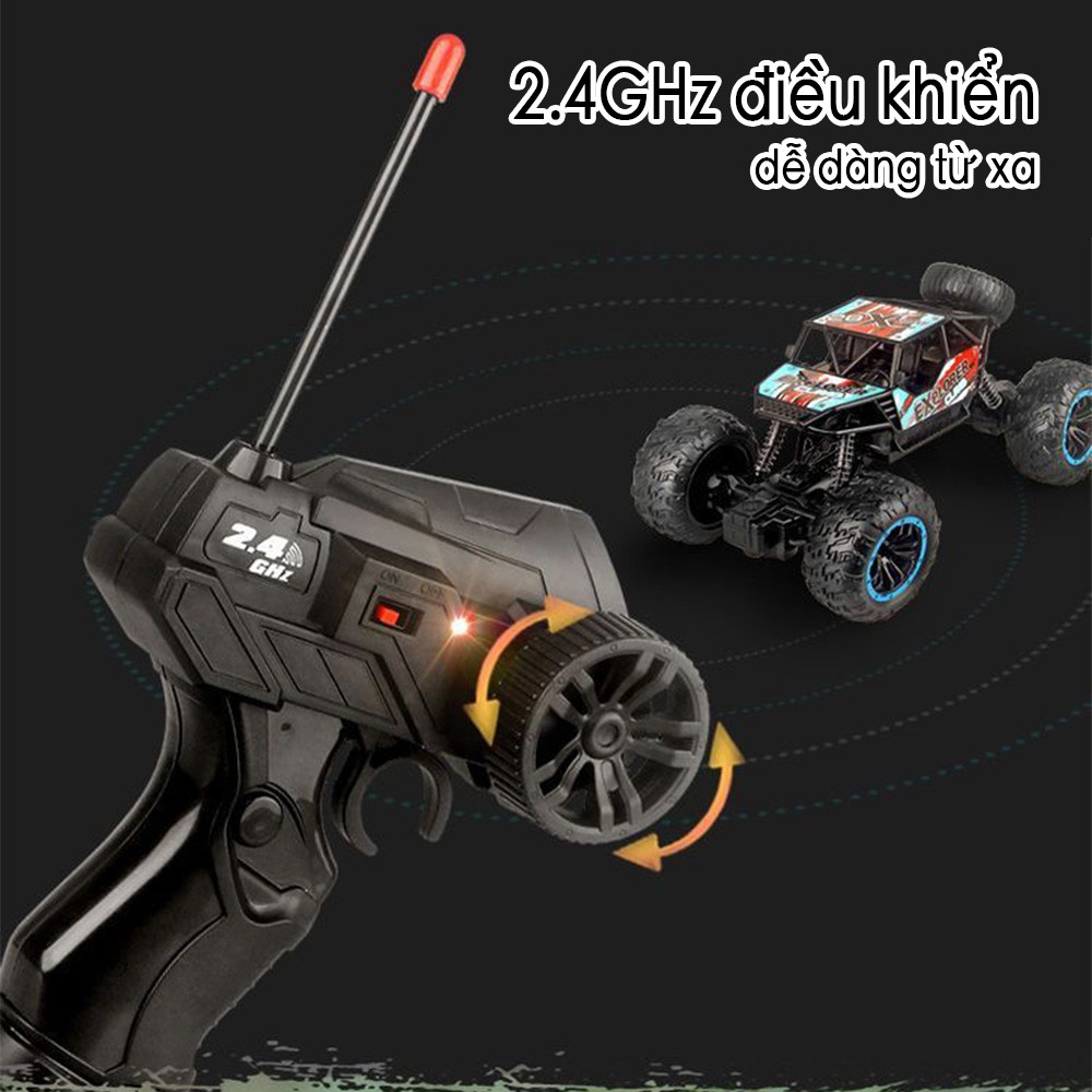 Xe điều khiển địa hình offroad + pin Xe RC 20KM/H Xe điều khiển từ xa 2.4GHz Xe tải
