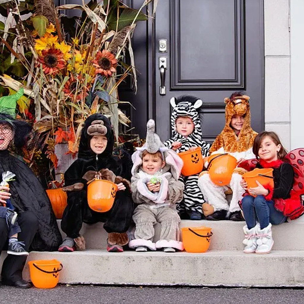 [H & L] Giỏ kẹo mặt bí ngô | Xô Halloween có tay cầm chắc chắn, dung tích lớn 19cm để thu thập lừa hoặc xử lý, trang trí màu vàng