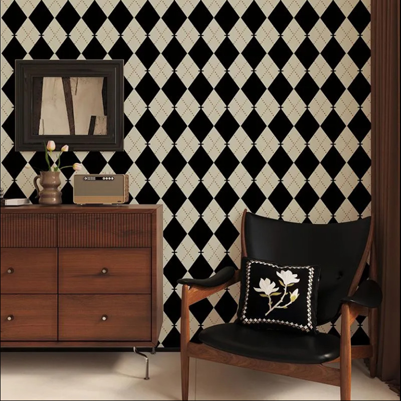 Pháp Retro Nội Thất Tân Trang Dán Tự Dính Chống Ẩm Chống Nấm Mốc Cửa Trượt Trang Trí