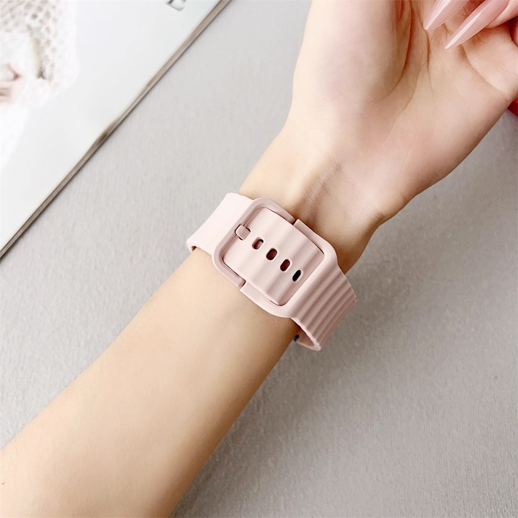 Dây đeo silicon + vỏ PC cho Samsung Galaxy watch 8 40mm 44mm / 8 phụ kiện vòng tay 46mm cổ điển