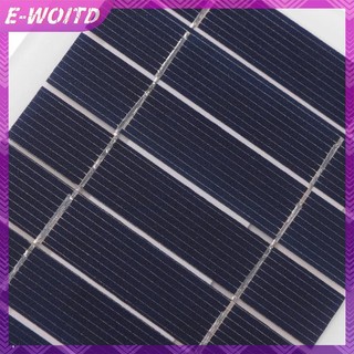 Bảng điều khiển năng lượng mặt trời E-WOITD 2W có USB Chống nước Đi bộ đường dài và cắm trại Di động Điện thoại di động Sạc ngân hàng Bảng điều khiển sạc 5V HNVN