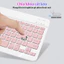 Bộ hai mảnh bàn phím và chuột Bluetooth không dây có thể sạc lại siêu mỏng,ĐT/Máy Tính Bảng/PC