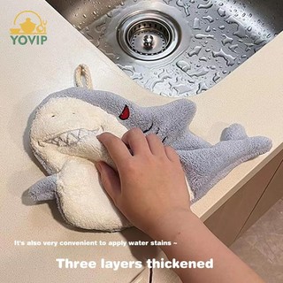 YOVIP Hoạt Hình Dễ Thương Khăn Tay Sấy Nhanh Khăn Nhà Bếp Làm Sạch Rag San Hô Nhung Thấm Hút Khăn Phụ Kiện Phòng Tắm VN