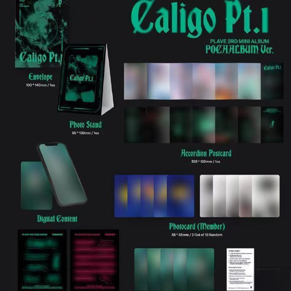 Album Mini thứ 3 của Plave 'Caligo Pt.1' (POCAALBUM Ver.)