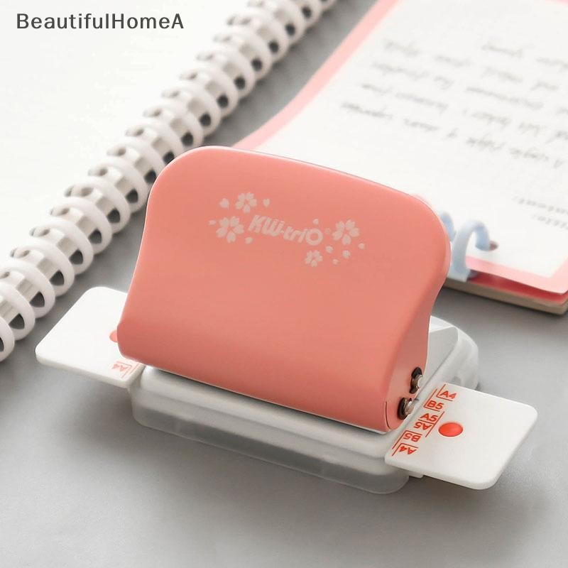 BeautifulHomeA 6 lỗ Punch Notebook Lỗ tròn Máy đục lỗ tiêu chuẩn Giấy đục lỗ cho A4 A5 VN