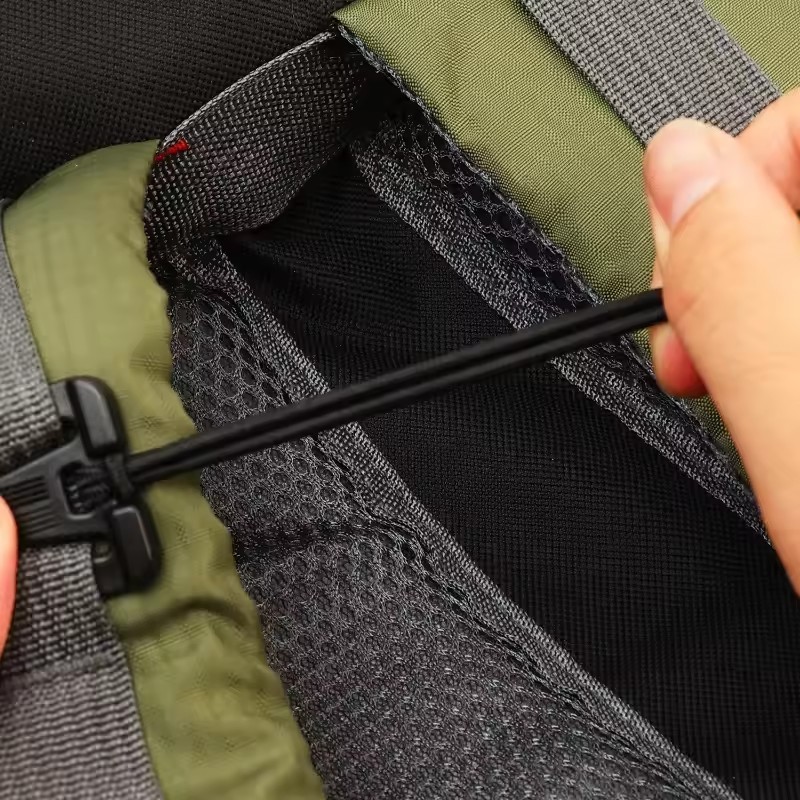 [GiuDuu] Kẹp khóa balo - 20/5 cái móc khóa nylon - Phù hợp cắm trại thay thế khóa cũ
