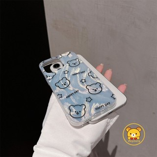 Dành Cho Xiaomi 15 14T Pro Redmi Note 14 Pro Plus 12 Turbo 14C 14R A4 A3 Pro Poco C75 X7 Pro F5 4G 5G Vỏ Chống Sốc Hàn Quốc Họa Tiết Gấu Ngôi Sao Dễ Thương Hàn Quốc Vỏ Mềm